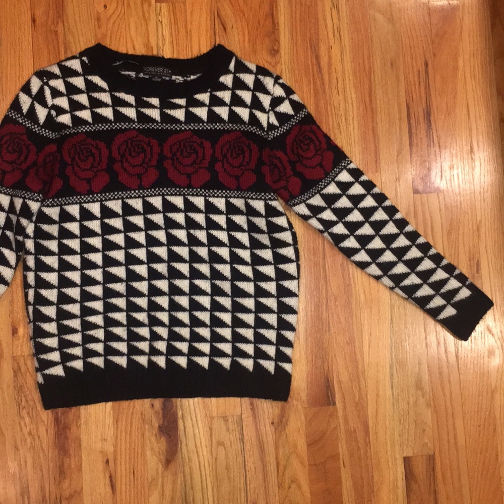 Patterned sweater